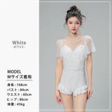 水着体型カバー ワンピース ドット | teddyshop | 詳細画像6 