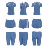 フィットネス 水着体型カバー 4点セット | teddyshop | 詳細画像28