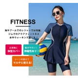 フィットネス 水着体型カバー セパレート | teddyshop | 詳細画像3 