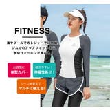 水着体型カバー フィットネス水着 レディース | teddyshop | 詳細画像3 