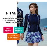 水着体型カバー フィットネス水着 レディース | teddyshop | 詳細画像3 