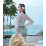 水着体型カバー ワンピース オールインワン | teddyshop | 詳細画像12 