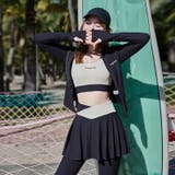 フィットネス 水着体型カバー レディース | teddyshop | 詳細画像11 