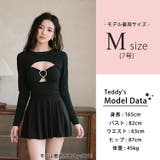 水着体型カバー ワンピース 3点セット | teddyshop | 詳細画像19