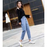 テーパードデニム レディース ストレート | teddyshop | 詳細画像16 