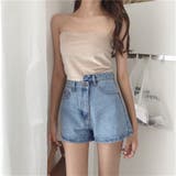 デニムショートパンツ レディース 韓国ファッション | teddyshop | 詳細画像7 