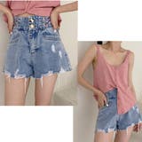 デニムショートパンツ レディース ジーンズ | teddyshop | 詳細画像6 
