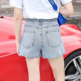 デニムショートパンツ レディース ハイウエスト | teddyshop | 詳細画像8 