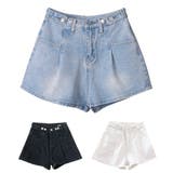 デニムショートパンツ レディース ジーンズ | teddyshop | 詳細画像1 