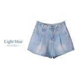 デニムショートパンツ レディース ジーンズ | teddyshop | 詳細画像3 