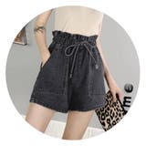 デニムショートパンツ レディース フリル風 | teddyshop | 詳細画像8 