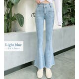 フレアデニム 春 ハイウエスト | teddyshop | 詳細画像3