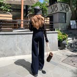 フレアデニム ワイドパンツ レディース | teddyshop | 詳細画像6 