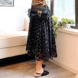 フレアスカート ロング ミモレ丈 | teddyshop | 詳細画像14