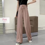 リブワイドパンツ レディース 秋冬 | teddyshop | 詳細画像7