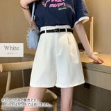 ハイウエストショートパンツ レディース 韓国ファッション | teddyshop | 詳細画像4
