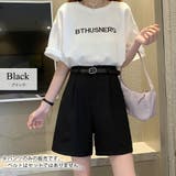 ハイウエストショートパンツ レディース 韓国ファッション | teddyshop | 詳細画像3