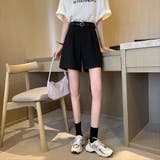 ハイウエストショートパンツ レディース 韓国ファッション | teddyshop | 詳細画像8