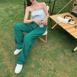 タックパンツ ハイウエスト カラーパンツ | teddyshop | 詳細画像10