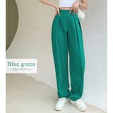 タックパンツ ハイウエスト カラーパンツ | teddyshop | 詳細画像4