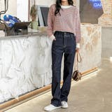 デニムパンツ 薄手 ストレート | teddyshop | 詳細画像4