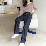 デニムパンツ 薄手 ストレート | teddyshop | 詳細画像6