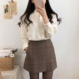 チェックスカート ミニ丈 タイト | teddyshop | 詳細画像7