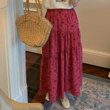 ティアードスカート フレアスカート 全2色 | teddyshop | 詳細画像13