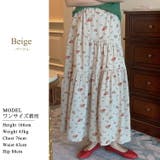 ティアードスカート フレアスカート 全2色 | teddyshop | 詳細画像3