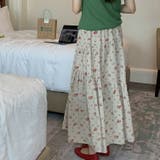 ティアードスカート フレアスカート 全2色 | teddyshop | 詳細画像7