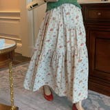 ティアードスカート フレアスカート 全2色 | teddyshop | 詳細画像8