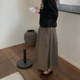 フレアスカート シアー ロングスカート | teddyshop | 詳細画像19