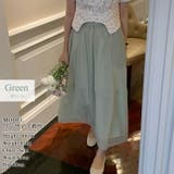 フレアスカート シアー ロングスカート | teddyshop | 詳細画像9