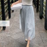 フレアスカート シアー ロングスカート | teddyshop | 詳細画像10