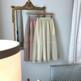 フレアスカート シアー ロングスカート | teddyshop | 詳細画像40