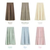 フレアスカート シアー ロングスカート | teddyshop | 詳細画像13