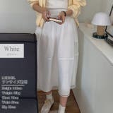 フレアスカート シアー ロングスカート | teddyshop | 詳細画像3