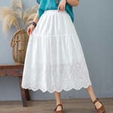 フレアスカート ミモレ丈 花柄 | teddyshop | 詳細画像13