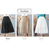 フレアスカート ミモレ丈 花柄 | teddyshop | 詳細画像6