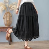 フレアスカート ミモレ丈 花柄 | teddyshop | 詳細画像7