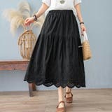 フレアスカート ミモレ丈 花柄 | teddyshop | 詳細画像8