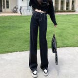 デニムパンツ ハイウエスト ジーンズ | teddyshop | 詳細画像11