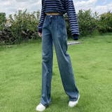 デニムパンツ ハイウエスト ジーンズ | teddyshop | 詳細画像14