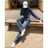 デニムパンツ ハイウエスト ジーンズ | teddyshop | 詳細画像17