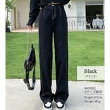 デニムパンツ ハイウエスト ジーンズ | teddyshop | 詳細画像3