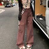 ベイカーパンツ カーゴパンツ ハイウエスト | teddyshop | 詳細画像18
