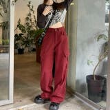 ベイカーパンツ カーゴパンツ ハイウエスト | teddyshop | 詳細画像23