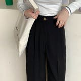 スラックス ハイウエスト パンツ | teddyshop | 詳細画像10 