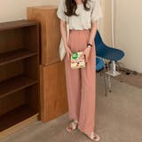 スラックス ハイウエスト パンツ | teddyshop | 詳細画像16 