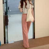 スラックス ハイウエスト パンツ | teddyshop | 詳細画像18 